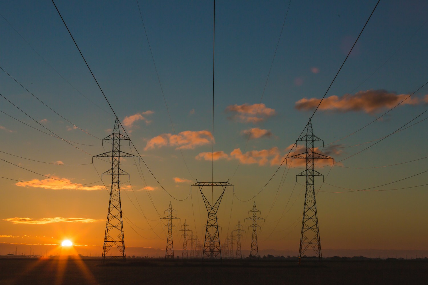 Infraestructura de transmisión eléctrica